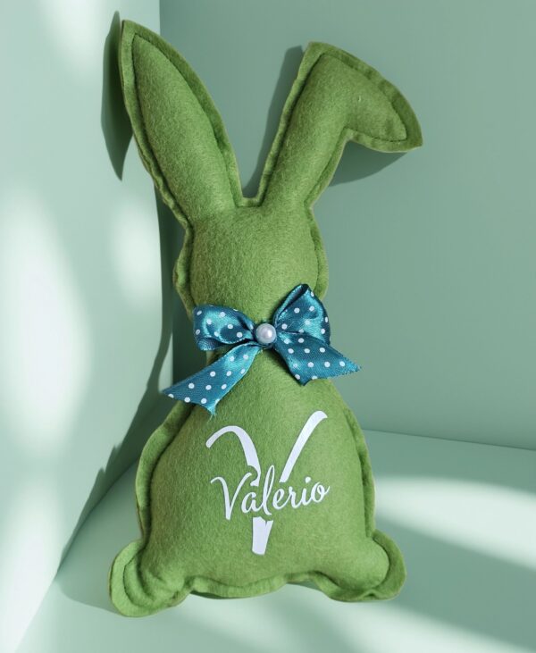 Coniglietto Pasquale Baby - Verde - immagine 2